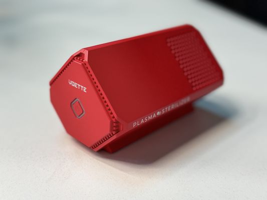 조용한 27 Db 휴대용 자동차 공기 정화기 검은 흰색 이중 색상 0.29 kg